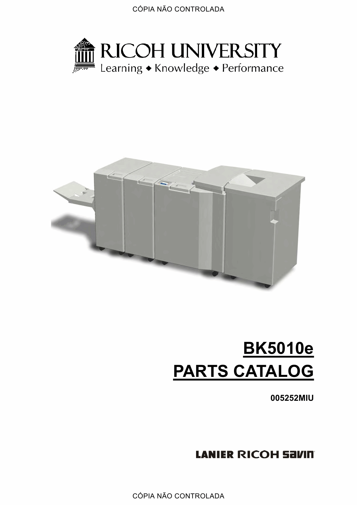 RICOH Options BK5010 Parts Catalog PDF download-1
